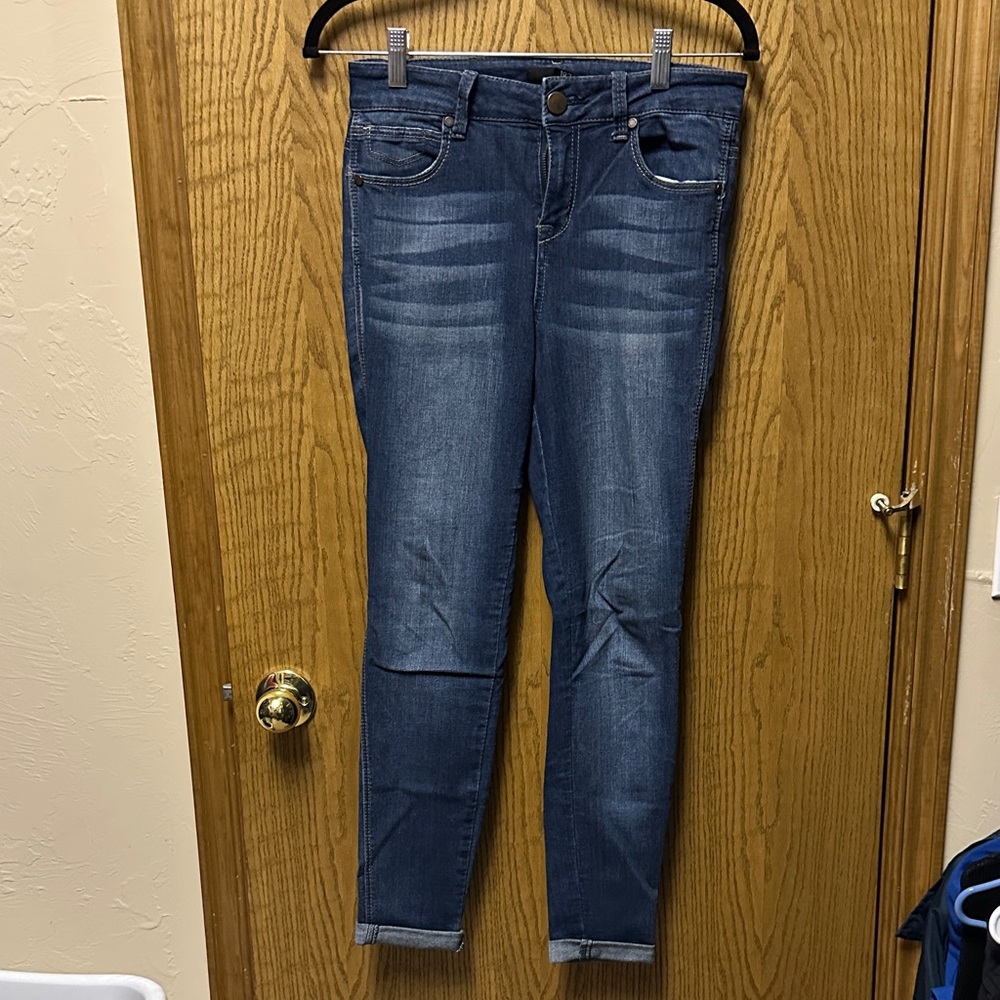 4 for $10 item 1822 Denim Women's Dark Blue Skinny Jeans